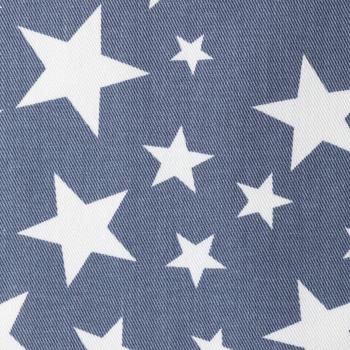 Hilco Jeans Jeany Stars Sterne blau weiß